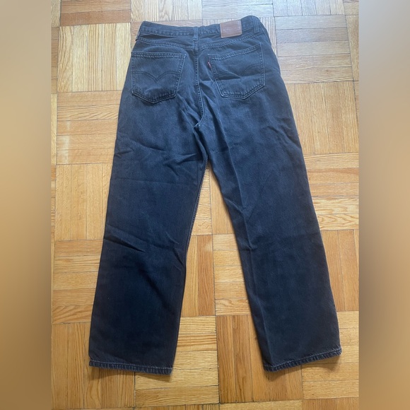 Levi’s Loose Straight Black Jeans size 30 - Picture 5 of 5
